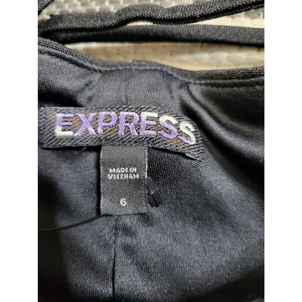 Express Lace Trim Mini Dress - Picture 3 of 3